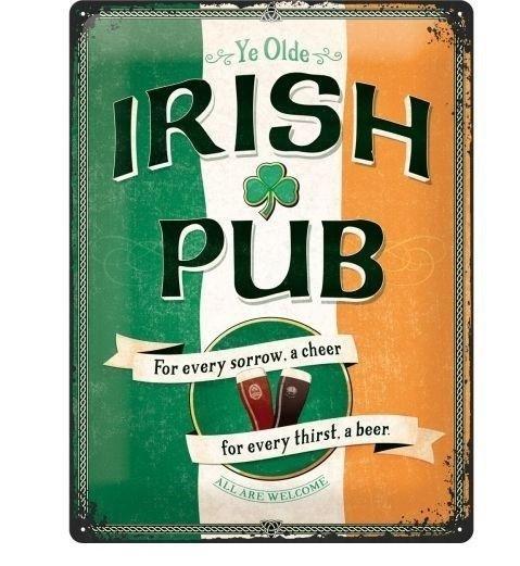 Irish pub reclamebord, Verzamelen, Merken en Reclamevoorwerpen, Nieuw, Ophalen of Verzenden
