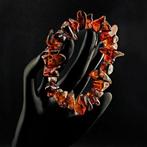Barnsteen - Gorgeous Deep Cognac Amber Bracelet - Reflective, Antiek en Kunst