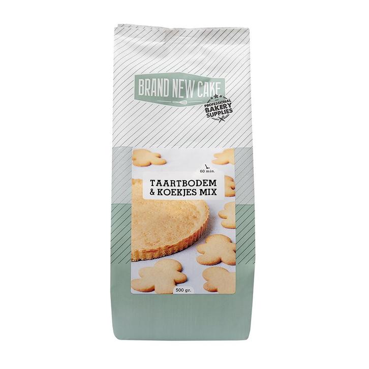BrandNewCake Taartbodem en Koekjes-mix 500g, Hobby en Vrije tijd, Taarten en Cupcakes maken, Nieuw, Verzenden