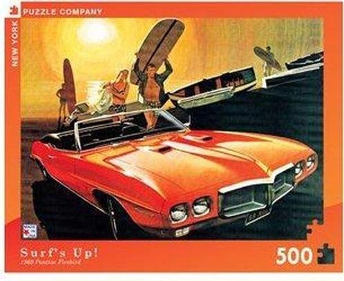 Surfs Up (1969 Pontiac Firebird) NYPC Puzzel 500 Stukjes, Hobby en Vrije tijd, Denksport en Puzzels, Verzenden