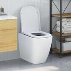 vidaXL Snelle Ontgrendel Toiletzitting Wit 44.5 x 35 x 3.6, Verzenden, Nieuw