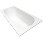 Xellanz Portus RD Inbouw Duo Ligbad - 180x80x49cm - Acryl -, Ophalen of Verzenden, Nieuw