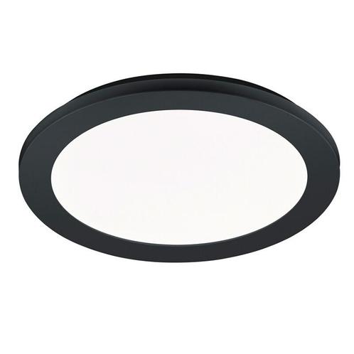 Zwarte badkamer plafondlamp Gistrup, kunststof, modern, 15, Huis en Inrichting, Lampen | Plafondlampen, Nieuw, Stof, Ophalen of Verzenden