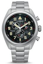 Citizen AT2480-81E Super Titanium horloge, Nieuw, Staal, Staal, Citizen