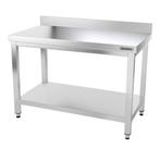 GGM Gastro | RVS werktafel PREMIUM - 1200x700mm | ATK127A, Verzenden, Nieuw in verpakking, Meubilair