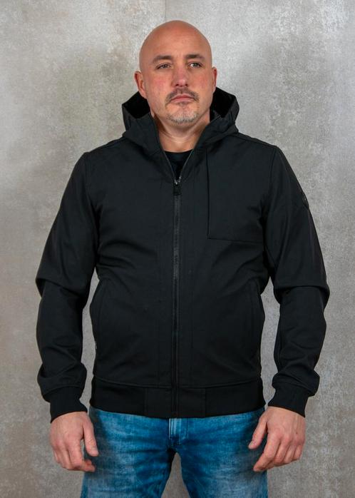 -30% Airforce  Airforce Softshell jacket  maat M, Kleding | Heren, Jassen | Winter, Zwart, Nieuw, Verzenden