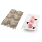Silikomart Siliconen Vorm Mini Gemma (6x) Ø68x42mm, Hobby en Vrije tijd, Taarten en Cupcakes maken, Verzenden, Nieuw