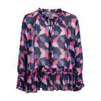 Frogbox • zigzag blouse • 36, Verzenden, Nieuw, Roze, Maat 36 (S)
