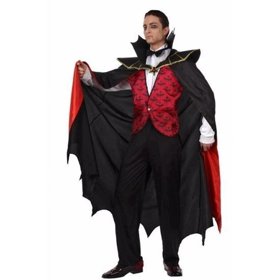 Vampier kostuum met mantel heren - Dracula Vampier kleding, Kleding | Heren, Carnavalskleding en Feestkleding, Verzenden
