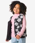 HEMA Kindergilet bloemen zwart van €19.99 voor €10 sale, Verzenden, Nieuw