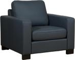 Leren fauteuil - Echt leer, Modern, Comfortabel en kies uit, Eenpersoons, Nieuw, Ophalen of Verzenden, Rechte bank