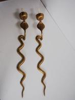 Kaarsenhouder Set van mid-century slang kaarsenkandelaars -