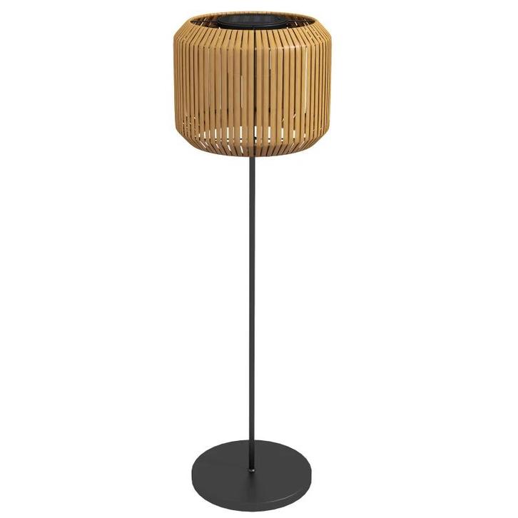 TRUUSK Rotan Buitenlamp Op Zonne-energie - Automatische Insc, Tuin en Terras, Tuinschermen, Nieuw, Verzenden
