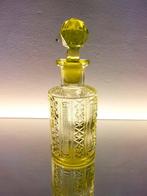 scailmont - Parfumfles - uranium glas - uraniumglas 16 cm xl, Antiek en Kunst