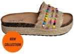 Boho Ibiza Slippers, Kleding | Dames, Schoenen, Kayla, Ophalen of Verzenden, Nieuw, Slippers