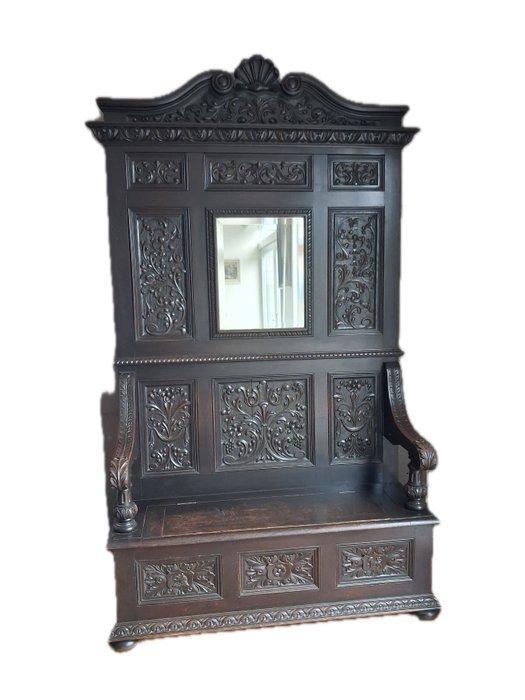 Settle (zitbank met hoge leuning) - Hout, Antiek en Kunst, Antiek | Overige Antiek