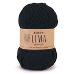 DROPS Lima Uni Colour - 8903 zwart - Wol Garen, Ophalen of Verzenden, Nieuw