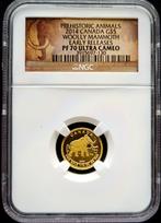 Gouden Canada Woolly Mammoth 1/10 oz 2014 NGC PF70 Ultra, Postzegels en Munten, Munten | Amerika, Goud, Losse munt, Verzenden