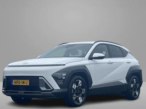 Zakelijke Lease |  Hyundai KONA 1.6 GDI HEV Comfort Smart, Auto's, Hyundai, Dealer onderhouden, Lease, Zwart, Automaat, SUV of Terreinwagen