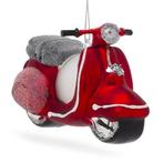 Scooter kerst ornament | Decoris (Glas), Verzenden, Nieuw