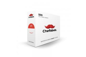 HACCP wateroplosbare dag stickers VRIJDAG - 500 stuks, Huis en Inrichting, Schoonmaakartikelen, Verzenden