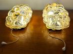 Wandlamp (2) - Glas, Antiek en Kunst, Antiek | Lampen
