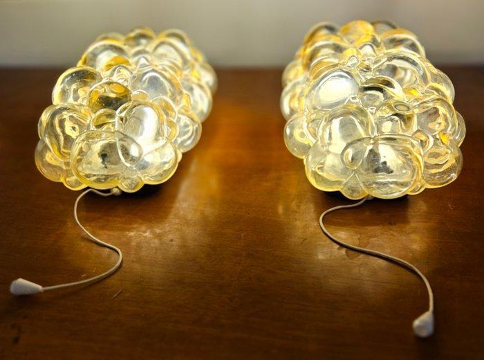 Wandlamp (2) - Glas, Antiek en Kunst, Antiek | Lampen