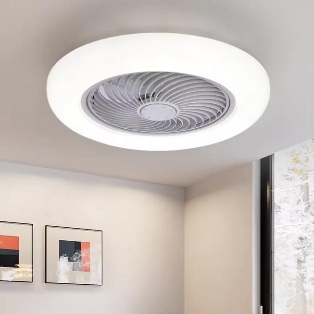 Slimme Plafondventilator met LED Licht en Afstandsbediening, Huis en Inrichting, Lampen | Plafondlampen, Nieuw, Verzenden