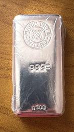 500 gram - Zilver .999 - Mario Villa Milano - Verzegeld en, Postzegels en Munten, Edelmetalen en Baren