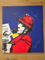 Herman Brood (1946-2001) - Ik met hoed, Antiek en Kunst