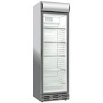 Koelkast 400 Liter met 1 glasdeur - Wit - 360 liter netto, Verzenden, Nieuw in verpakking, Koelen en Vriezen