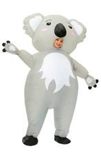 KIMU® Opblaas Kostuum Koala Opblaasbaar Pak Koalapak Mascott, Kleding | Heren, Carnavalskleding en Feestkleding, Nieuw, Carnaval
