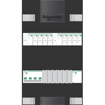 Groepenkast Schneider ADV3B206AG | 6 x lichtgroepen +, Doe-het-zelf en Verbouw, Elektra en Kabels, Nieuw, Ophalen of Verzenden