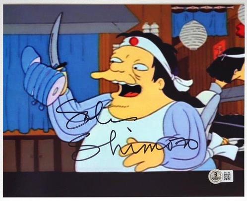The Simpsons - Sab Shimono (Mr. Sparkle) - Autograph, Photo, Cd's en Dvd's, Dvd's | Tekenfilms en Animatie