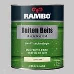 Rambo Buitenbeits Dekkend Ivoorwit 1101 Zijdeglans - 10 Lite, Verzenden, Nieuw
