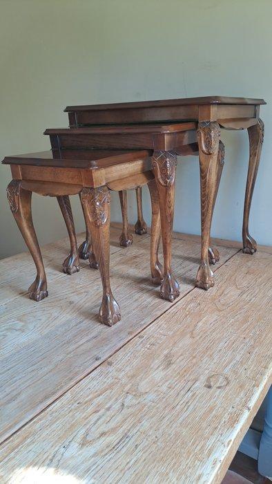 Set bijzettafels (3) - Beuken, Antiek en Kunst, Curiosa en Brocante