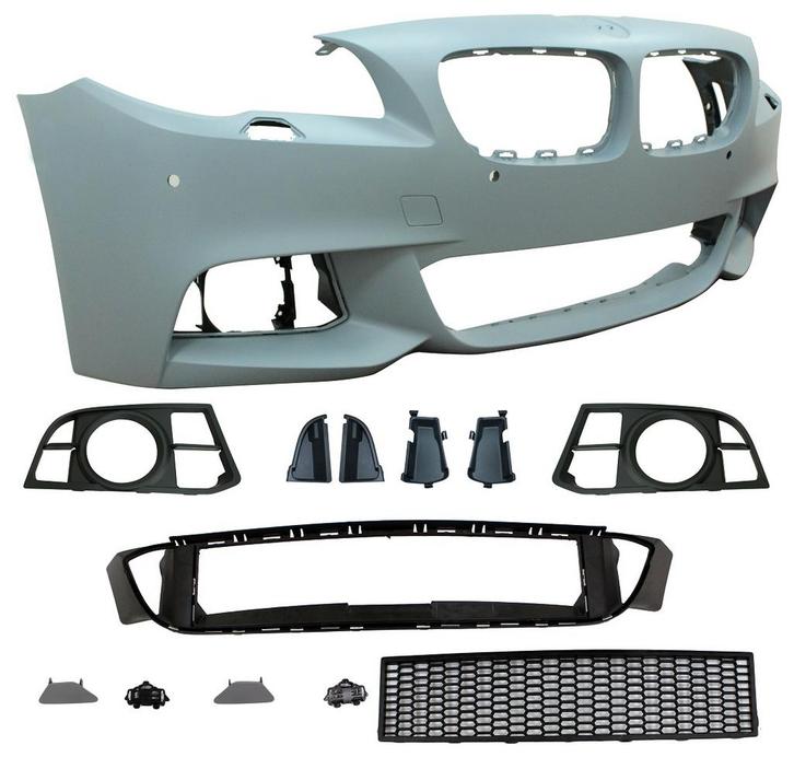 Voorbumper | BMW 5-serie sedan F10 / touring F11 LCI 2013-20, Auto-onderdelen, Carrosserie en Plaatwerk, Nieuw, BMW, Verzenden