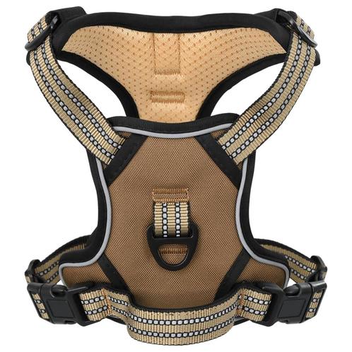 vidaXL Hondentuigje met riem en halsband verstelbaar XL, Dieren en Toebehoren, Honden-accessoires, Nieuw, Verzenden