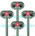 2dekans | Kattenverjager - 4 Stuks - Ultrasone, Dieren en Toebehoren, Ophalen of Verzenden, Zo goed als nieuw
