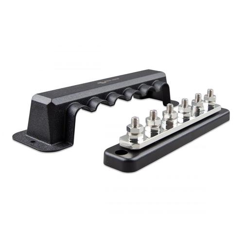 Victron Busbar 250A 6P + Cover (Zekeringen en rails), Doe-het-zelf en Verbouw, Zonnepanelen en Toebehoren, Nieuw, Verzenden