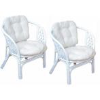 Home affaire Rotanstoel Rotanfauteuil (set, 2 stuks), Huis en Inrichting, Stoelen, Verzenden, Nieuw