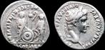 27bc-14ad Roman Augustus Ar denarius Gaius and Lucius zilver, Postzegels en Munten, Munten | Europa | Niet-Euromunten, Verzenden