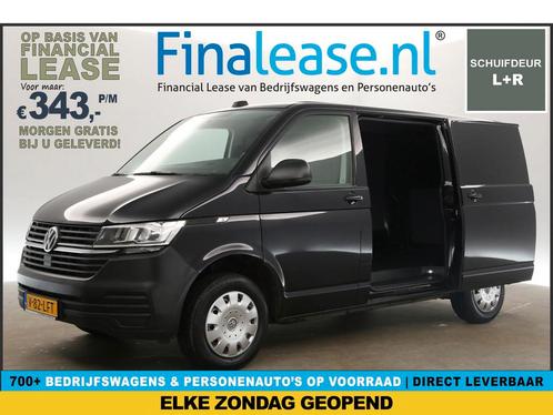 Volkswagen Transporter 2.0 TDI L1H1 Airco Cam Carplay €343pm, Auto's, Bestelauto's, Lease, Handgeschakeld, Diesel, Volkswagen