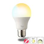 Slimme verlichting LED lamp smart E27 | Ynoa Zigbee 3.0 CCT, Led-lamp, Verzenden, 60 watt of meer, Nieuw