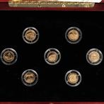 Ivoorkust. 1500 Francs 2006 - 7 Wereldwonderen Set (7