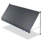 Klemluifel Kapstadt 400x120 cm - Grijs, Verzenden, Nieuw