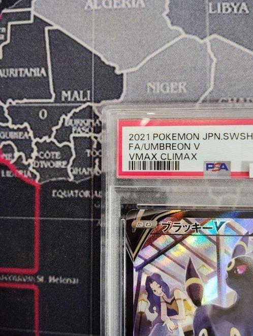 Pokémon - 1 Graded card - Umbreon - PSA 10 - Sword & Shield, Hobby en Vrije tijd, Verzamelkaartspellen | Pokémon