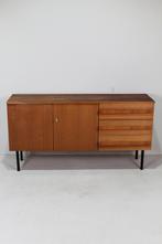 Vintage dressoir, sideboard - jaren 60, Huis en Inrichting, Kasten | Dressoirs, Gebruikt, Mid century, Teakhout, 150 tot 200 cm
