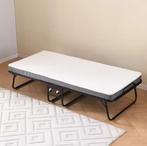 Opvouwbaar Bed 90x190 cm met 10 cm Geheugenschuim en Wieltje, Verzenden, Nieuw