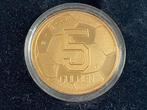 Nederland. 5 Gulden 2000 EK Voetbal (Proof) met groot en